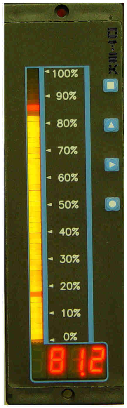 Edgewise Tri-Color LED bargraph display